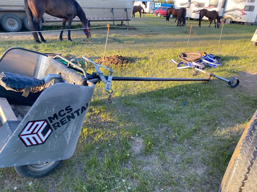 Chuck wagon with MCS Logo